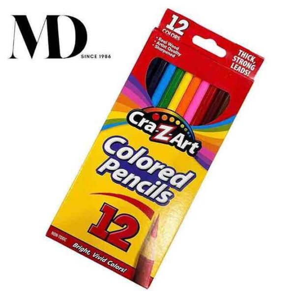 Craze Art 12 Colour Pencils