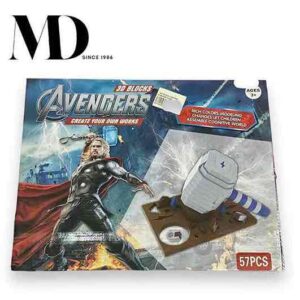 3D BLOCKS AVENGER THOR
