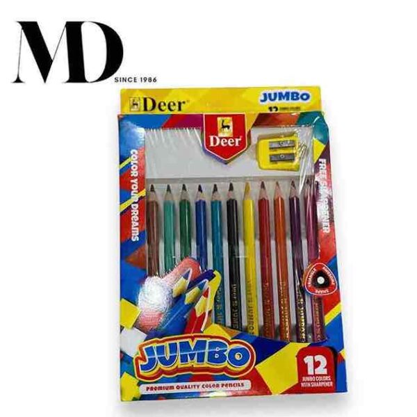 DEER JUMBO COLOUR PENCIL